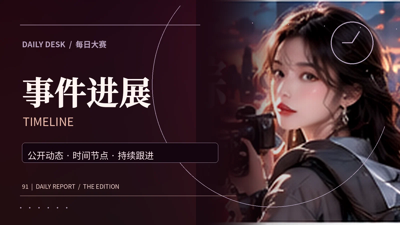 历史脉络资讯主题画面